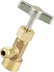 ULTECHNOVO Can Adapter with Sealed Valve for Air Conditioner Hose Connector Easy to Use Refrigeration Adapter Kit for Self Sealing Cans