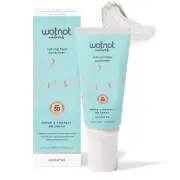 wotnot Naturals Face Sunscreen Prime & Protect BB Cream Untinted 60g