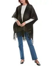 AllSaints Phoenix Wool Ruana