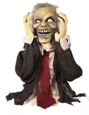 Mirabella Pop Up Animated Zombie 66cm Battery Operated Lights And Sounds