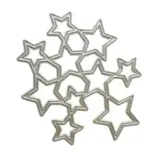 Star Shape Cards Cut Stencils for Card Making Photo Decorative Paper Dies
