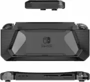 Hybrid Case for Switch Rugged Rubberized Snap on Hard Cover TPU