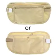 Travel Wallet Passport Money Waist Belt Bag Secret Security