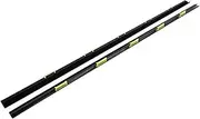 Window Visor Wind for Honda Civic Ek 1991-2000 72410-s03-003, 72450-s03-003 Car Door Window Glass Waterproof Rubber Sealing Strips(Black-for 1996-2000)