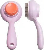 Pet Comb For Dogs | Cat Shedding Brush | Cute Massage Comb For Cat And Puppy Long And Short Hair Cats With Comfortable Grip Handle