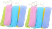 Healeved 12pcs Soap Mesh Holder Soap Pouch Foaming Net Cleansing Tool Wall Hanging Made of Material Random Color