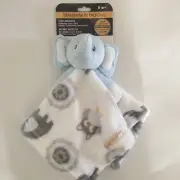 NEW Lovey Elephant Nunu Soft Baby Toy Baby Gift Blue White | Blankets & Beyond