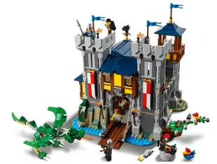 【LEGO 樂高】磚星球〡 31120 創意三合一系列 中世紀古堡 Medieval Castle