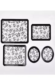 Temp-tations Classic Set of 5 Silicone Baking Mats