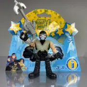 Imaginext DC Super Friends BANE figure 2024 Series 1 Sealed Pack Glow in Dark