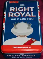 RIGHT ROYAL ~ TRUE or FALSE CARD GAME by LAGOON Test Your Regal Knowledge ~ NEW!