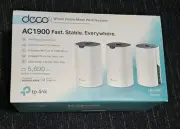 TP-Link Deco Whole Home Mesh WiFi System - White, 3 Pack