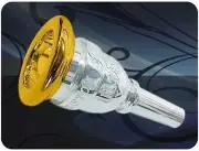 Mouthpiece Trombone./euphonium large shank Jc Custom Ultra 6 1/2