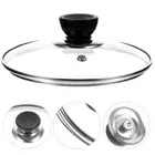 Multi-function Pot Cover Frying Pan Glass Lid Practical Pot Lid Anti Cracking