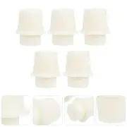 5 Pcs Erlenmeyer Flask Stopper Lab Equipment Rubber Stoppers for Vials