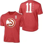 Outerstuff Trae Young Atlanta Hawks #11 Juniors Boys Size 4-18 Vertical Name & Number Performance T-Shirt