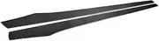 Carbon Fiber Car Side Skirt Extension Splitters Lip Diffuser Compatible with BMW M6 F06 F12 F13 2 Door 4 Door(Carbon 4 Door)