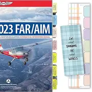 MVPswoo Upgraded Tabs for FAR/AIM 2023 (with Page Numbers) and FAA for Private Pilot License - VFR - 100 Tabs in Total with 8 Blank Index Tabs (Book Not in)
