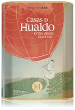 西班牙CASAS DE HUALDO卡薩斯花都 紅色熱氣球特級冷壓初榨橄欖油/桶裝(3L）