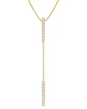 Ariana Rabbani 14K 0.10 ct. tw. Diamond Lariat Necklace