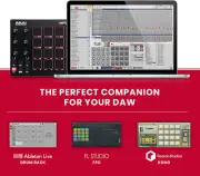 Portable USB MIDI Keyboard Controller Sequencer 16 MPC Drum Pads PROFESSIONAL