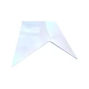 Suntuf 3.0m Clear Polycarbonate Barge Cap