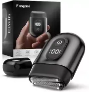 Mini Electric Waterproof Wet Dry Foil Shavers for Men.