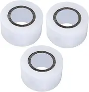 TEHAUX Vegetable Tape 3 Rolls of Bundling Wrapping Film Shrink Wrap Adhesive Film Safe for Home Store Use