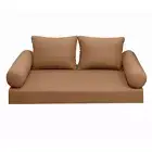 *COVER ONLY*-Style 1 Daybed Mattress Bolster Pillow Covers Knife Edge Twin-AD104