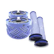 4-in-1 Rear Filter & Pre-filter for Dyson V6 Vacuum Accessories