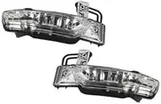 QASULER 68236930AB 68236930AC LED Side Rearview Mirror Turn Signal Light Indicator, for Jeep, for Grand Cherokee 2011-2021(Left and Right) Car Side Mirror Indicator Light