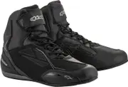 Alpinestars Stella Faster-3 Drystar Ladies Motorcycle Shoes, black-silver, Size 37 38 for Women Black Silver