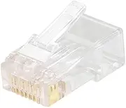 XYWHPGV CAT6 or CAT5e RJ45 Connector Ethernet Cable Crimp Modular Plug 8P8C Clear 50pcs(f2180 8bab8 4a4c2 3fb1f b6d55 13df6