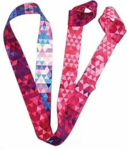 Yoga Mat Carry Strap Adjustable Yoga Mat Strap Yoga Stretch Strap Printed Yoga Mat Elastic Strap Yoga Mat Strap Carry Shoulder CarrierFitness Stretching Strap Belt, 173cm X, Festoon, m