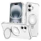 Designed for iPhone 16 Plus Case with Magnetic iPhone 16 Plus 6.7 inches White
