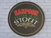 Beer Collectible COASTER ~ HARPOON Brewing Boston Irish Stout ~*~ MASSACHUSETTS