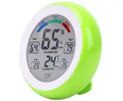 Touch Screen Thermometer Round Home Digital Display Hygrometer Indoor Humidity Indoor Thermometer-