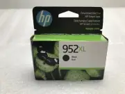 Genuine OEM HP 952XL Black Ink Cartridge (F6U19AN) OEM Exp: 04/2024 & 10/2020