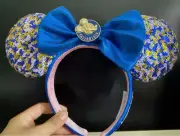Disney Parks Annual Passholder Exclusive 2021 Mickey Minnie Ears Headband New