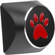 CONGARTENO Key Cap Electroplating Aluminum Alloy Mechanical Keyboard Keycap Cat Paw Design Durable Gaming Accessory Unique Retro Shape Gamers Corrosion Heat Resistant