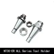 Metal Collet Chuck Tool Holder Spindle Straight Shank CNC Machine Cutter Parts