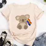 PRIDE LGBT LGBTQ 上衣女動漫 TEE 女漫畫原宿 Y2K 衣服