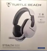Turtle Beach STEALTH 600 Wireless+Bluetooth Gaming Headset White PlayStation New