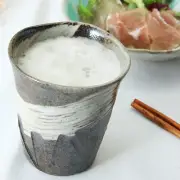 Tumbler, free cup, beer cup - rugged, bold brushstroke texture, cha From Japan