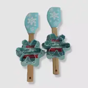$22 Handstand Kitchen Winter Wonderland Cookie Cutter & Spatula 2-Pack