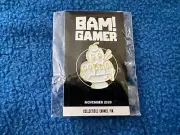 BAM BOX Gamer: Collectible Enamel Pin PACMAN ICE CREAM LIMITED 50 White Rare