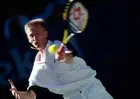 Petr Korda Czech Republic at a men's singles match at the Australi- Old Photo 1