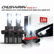 For Ford Flex 2009-2018 6000K LED Headlight Hi/Lo + Fog Light Combo 4x Bulbs (for: Ford)
