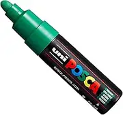 Uni Posca PC-7M Marker Art Pen - Large Bullet Tip 4.5-5.5mm - 15 Colours Green