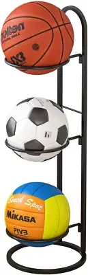 Ball Display Rack,Storage Garage Organizer,Ball Shelf,Sports Equipment Organizer